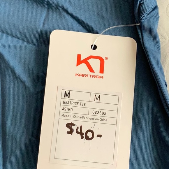 Kari Traa BEATRICE TEE - Astro (Mid-blue - Picture 12 of 12